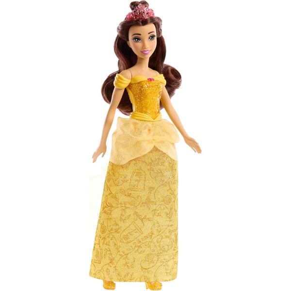 თოჯინა Mattel HLW11, Disney Princess Fashion Core Doll - Belle