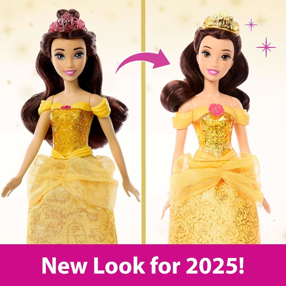 თოჯინა Mattel HLW11, Disney Princess Fashion Core Doll - Belle