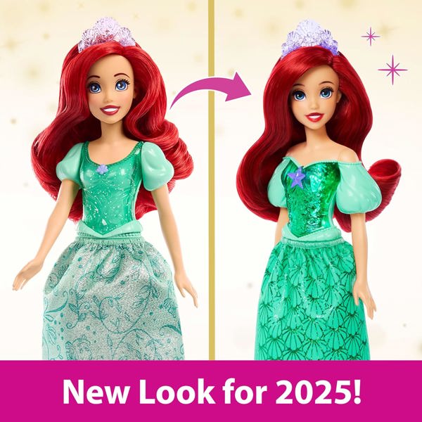 თოჯინა Mattel HLW10, Disney Princess Fashion Core Doll - Ariel