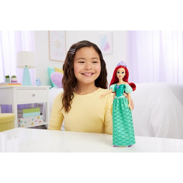 თოჯინა Mattel HLW10, Disney Princess Fashion Core Doll - Ariel