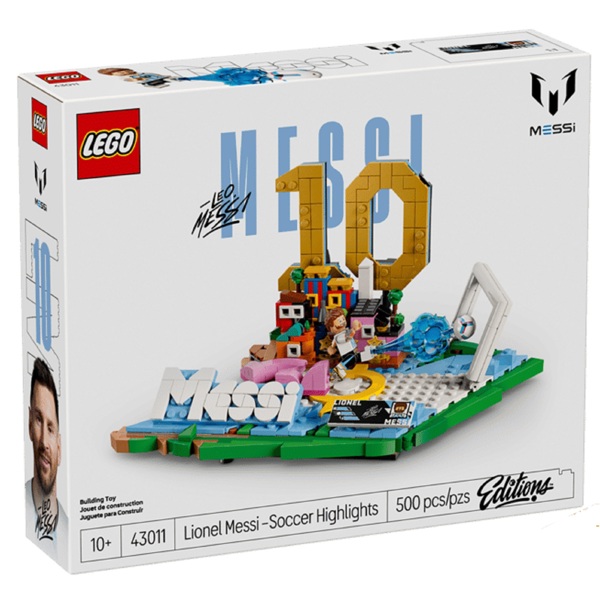 Prefabricated Construction Lego 43011 Editions, Lionel Messi – Soccer Highlights