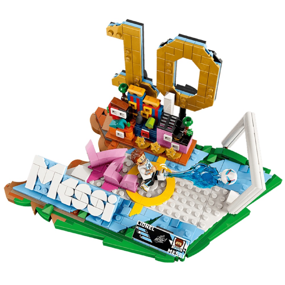 Prefabricated Construction Lego 43011 Editions, Lionel Messi – Soccer Highlights