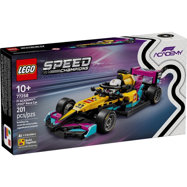 Prefabricated Construction Lego 77258 Speed Champions, F1 ACADEMY LEGO Race Car