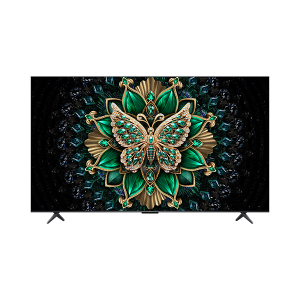 TCL 98C6K 98-inch 4K Mini LED Google TV 144Hz VRR და ONKYO აუდიო სისტემით