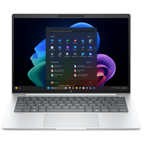 Notebook HP D85A9ET EliteBook 8 G1i, 14", Ultra 5-228V, 32GB, 512GB SSD, Integrated, Glacier Silver