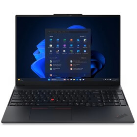 ნოუთბუქი Lenovo 21SR0049GX Thinkpad E16 G3, 16", Ultra 7-255H, 16GB, 512GB SSD, Integrated, Black