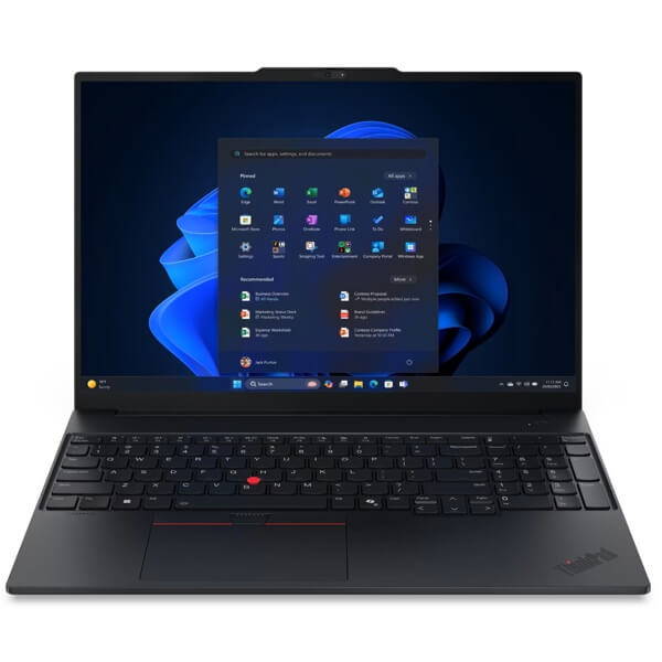 ნოუთბუქი Lenovo 21SR0049GX Thinkpad E16 G3, 16", Ultra 7-255H, 16GB, 512GB SSD, Integrated, Black