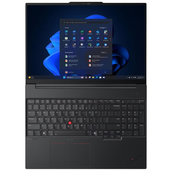 ნოუთბუქი Lenovo 21SR0049GX Thinkpad E16 G3, 16", Ultra 7-255H, 16GB, 512GB SSD, Integrated, Black