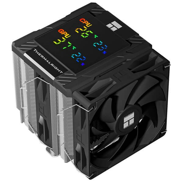 Cooler Thermalright TR-PA-120-DIG-B-ARGB, 120mm, 1500RPM, Black