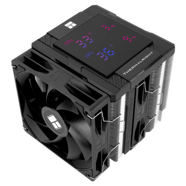 Cooler Thermalright TR-PA-120-DIG-B-ARGB, 120mm, 1500RPM, Black