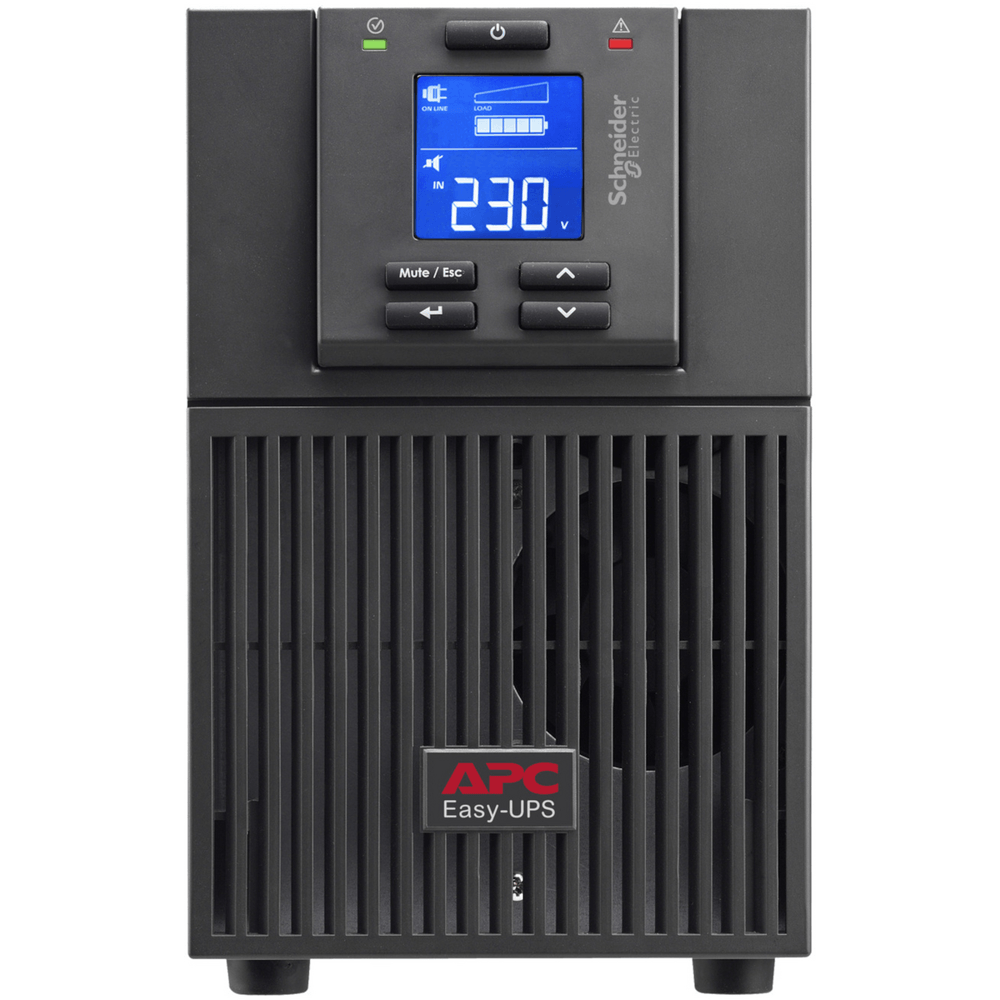 უწყვეტი კვების წყარო APC SRV2KI-E, On-Line, 2000VA/1800W, 4xIEC C13, LCD, UPS, Black