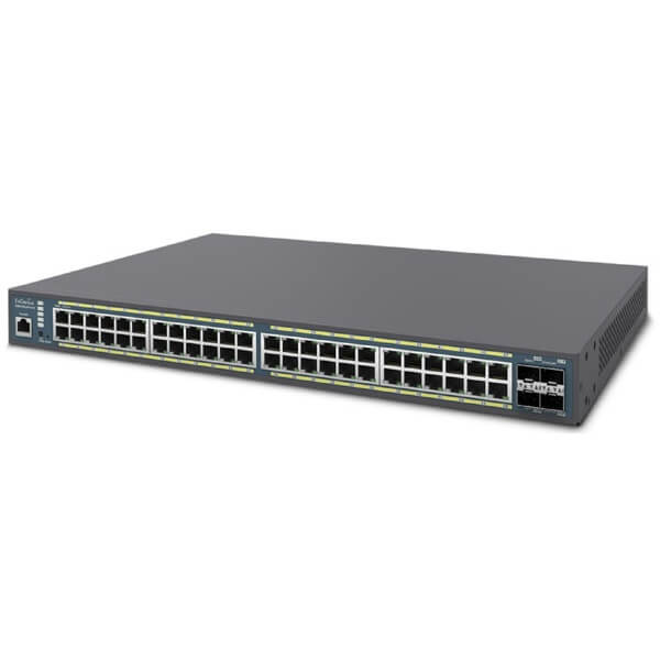 Switch EnGenius EWS7952FP, 48-port Gigabit, Black