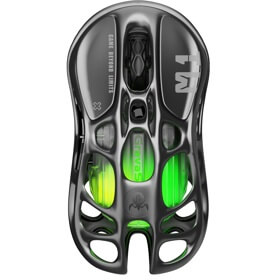 Gaming Mouse GravaStar GRAVASTARM1PRO_GRY Mercury M1 Pro, Wireless, Bluetooth, USB, Type-C, Grey
