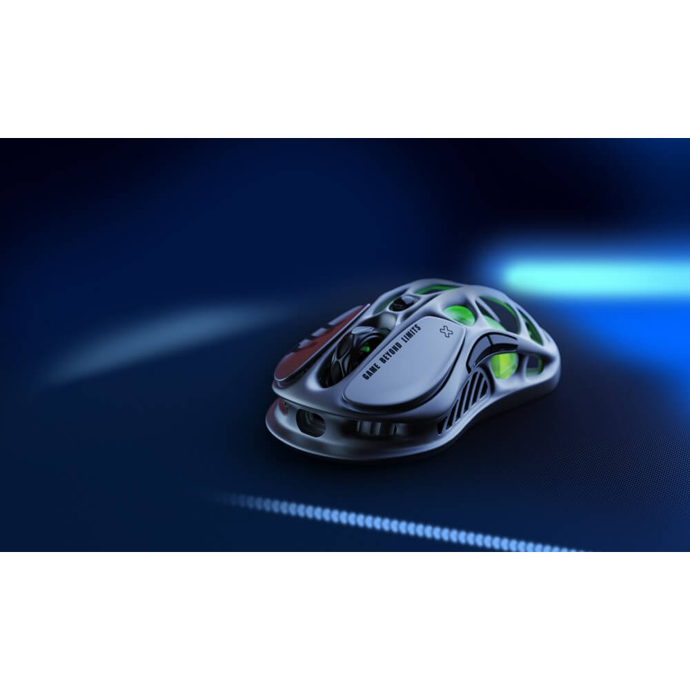 Gaming Mouse GravaStar GRAVASTARM1PRO_GRY Mercury M1 Pro, Wireless, Bluetooth, USB, Type-C, Grey