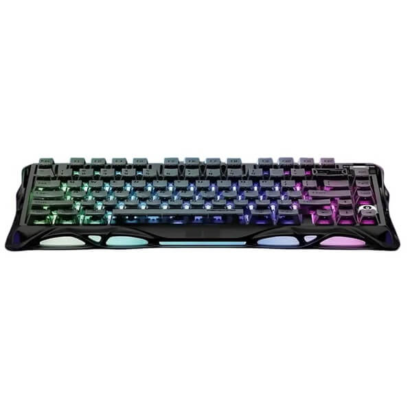 Gaming Mechanical Keyboard GravaStar GSV75_XTAL_BLK Mercury V75, Magnetic Jade Pro, Wired, USB, Black