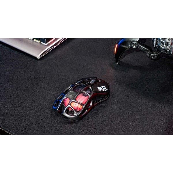 Gaming Mouse GravaStar GRAVASTARM2_BLK Mercury M2, Wireless, Bluetooth, Type-c, USB, Black