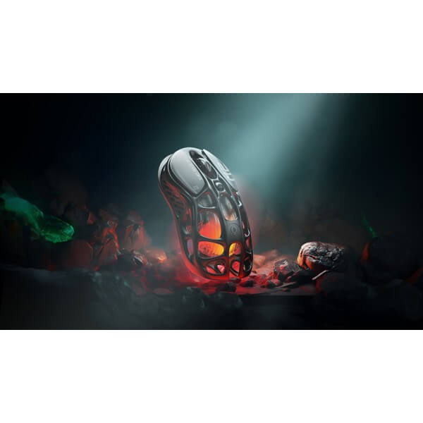 Gaming Mouse GravaStar GRAVASTARM2_BLK Mercury M2, Wireless, Bluetooth, Type-c, USB, Black