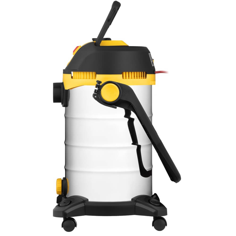 Construction Vacuum Cleaner 2E 2E-VC3012SSD PowerClean 30S, 1200W, 30L, Silver/Yellow