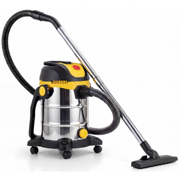 Construction Vacuum Cleaner 2E 2E-VC2012SSD PowerClean 20S, 1200W, 20L, Silver/Yellow