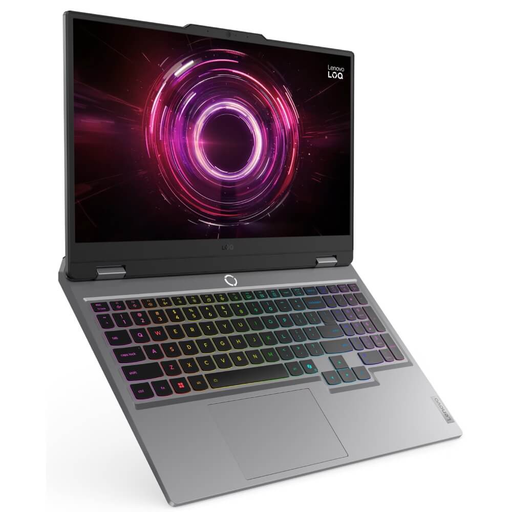 Notebook Lenovo 83JG00DVRK LOQ 15AHP10, 15.6", Ryzen 5-220, 32GB, 1TB SSD, RTX5050 8GB, Grey