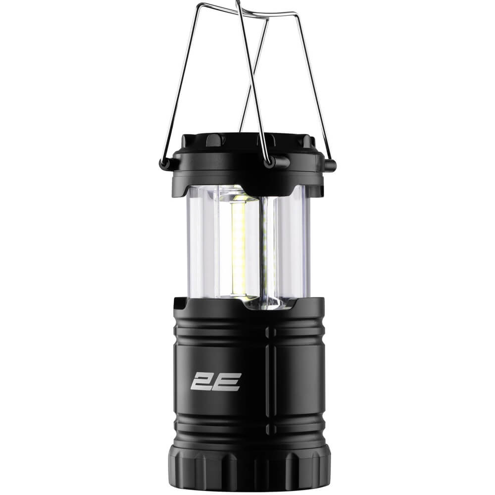 ფარანი 2E 2E-PLBL3AAF PLBL3AAF, 3W, Camping Lantern On Batteries, Balck