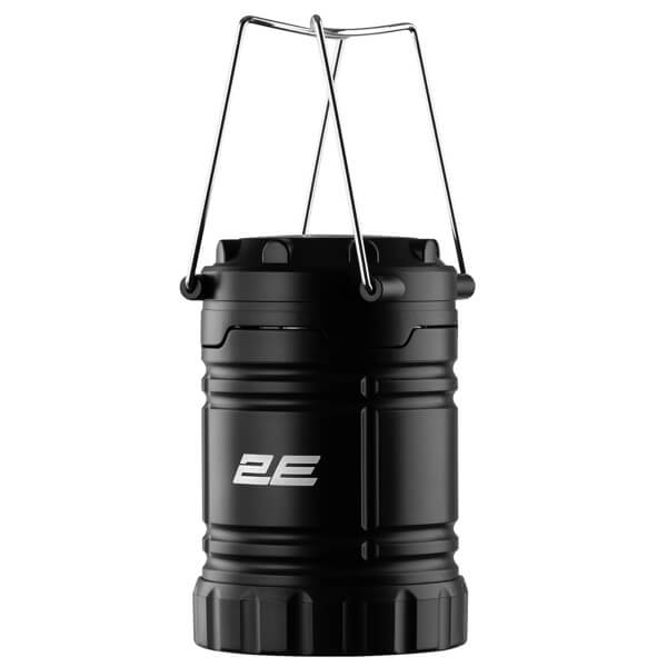 ფარანი 2E 2E-PLBL3AAF PLBL3AAF, 3W, Camping Lantern On Batteries, Balck