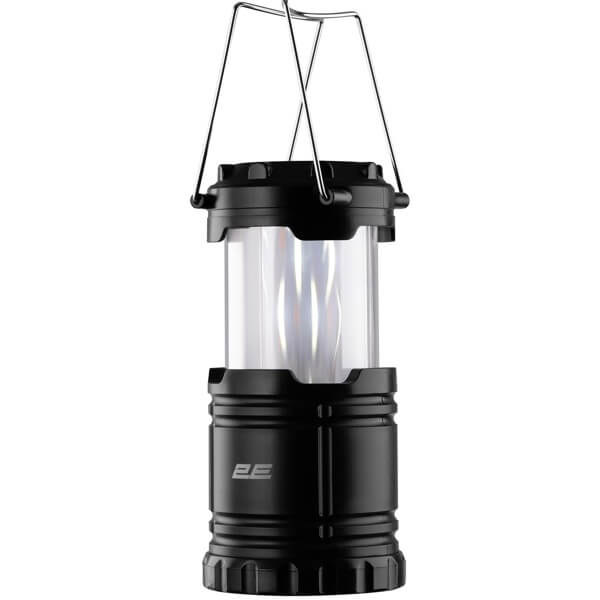 Camping Lantern On Batteries 2E 2E-PLBL3AA, 3W, Balck