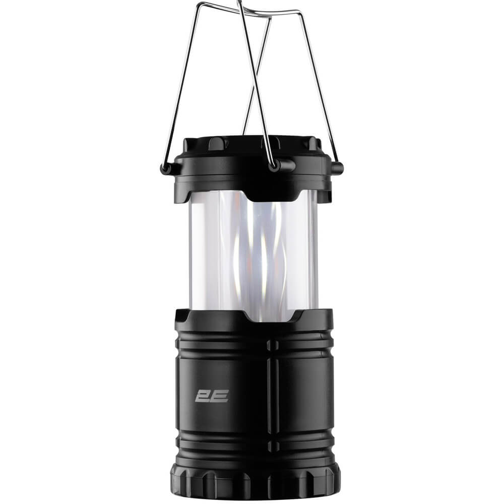 ფარანი 2E 2E-PLBL3AA, 3W, Camping Lantern On Batteries, Balck