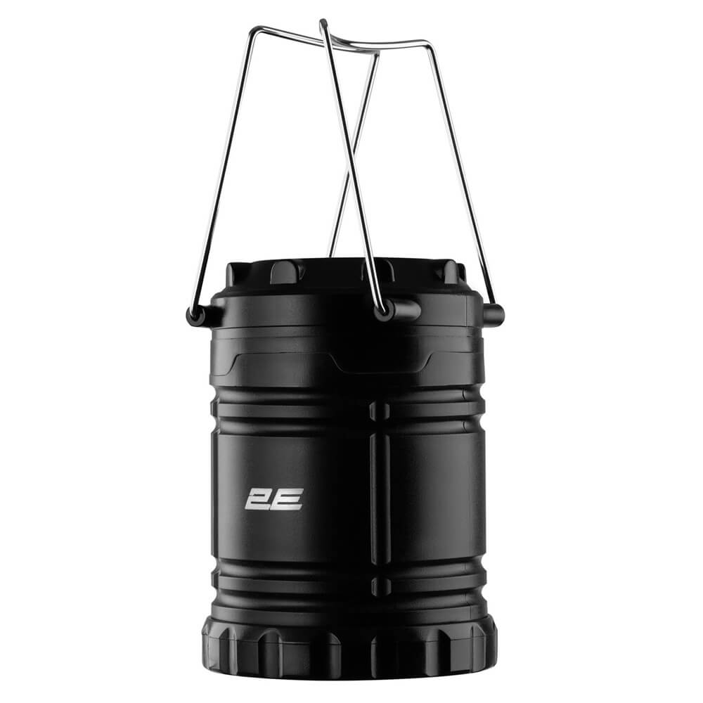 ფარანი 2E 2E-PLBL3AA, 3W, Camping Lantern On Batteries, Balck