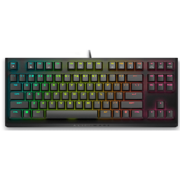Mechanical Gaming Keyboard Dell 545-BBDY Alienware Tenkeyless, Wired, USB, Black