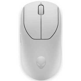 Mouse Dell 545-BBFN Alienware Pro, Wireless, 2.4GHz, USB, White