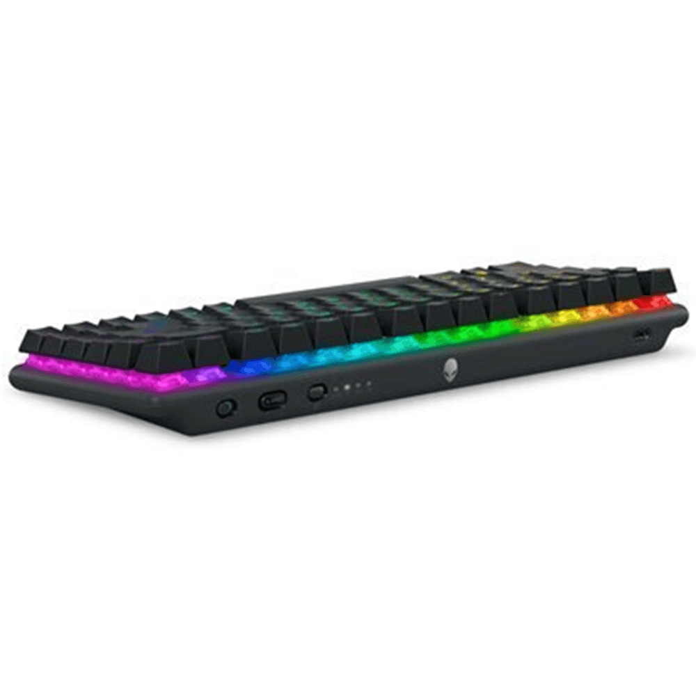 კლავიატურა Dell 545-BBFQ Alienware Pro WR47C, Wireless, Bluetooth, 2.4GHz, USB, Gaming Keyboard, Black
