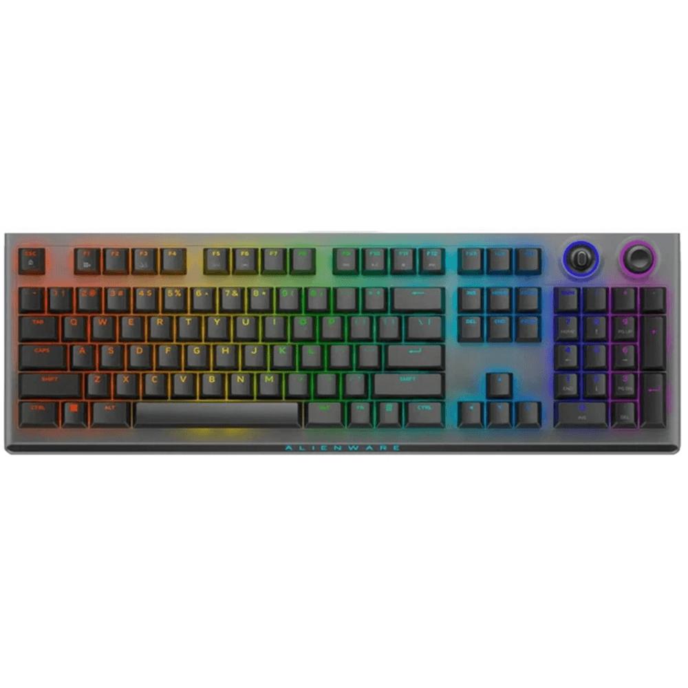 კლავიატურა Dell 545-BBFL Alienware AW920K, Wireless, Bluetooth, USB, 2.4GHz, Gaming Mechanical Keyboard, Black
