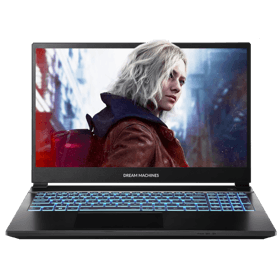 ნოუთბუქი Dream Machines RG5050-15UA90, 15.6", i7-13620H, 16GB, 1TB SSD, RTX5050 8GB, Black