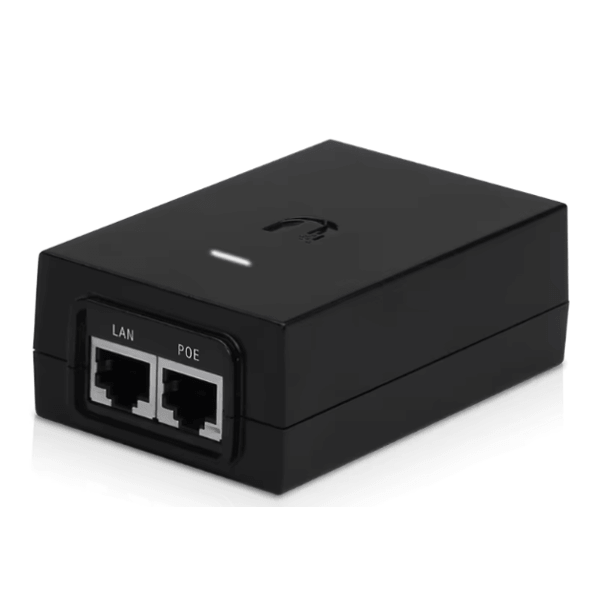 POE გარდამქმნელი Ubiquiti POE-24-24W-G, Gigabit Power Adapter, Black