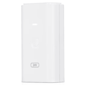 POE გარდამქმნელი Ubiquiti POE-24-12W-G, Gigabit Power Adapter, White