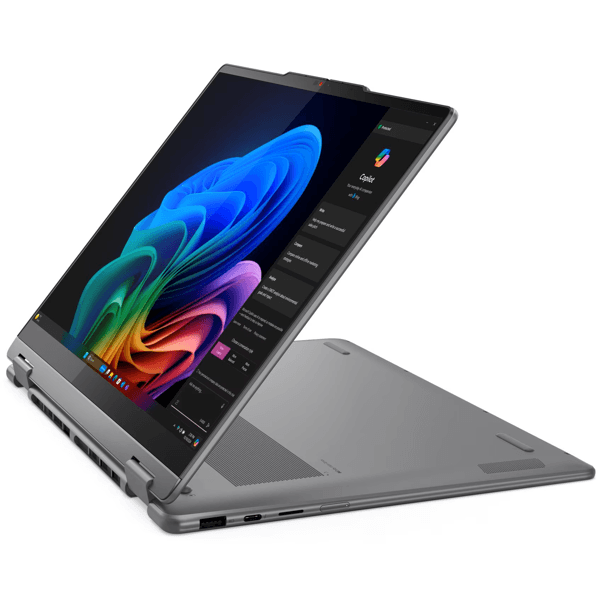 Notebook Lenovo 83JQ008URK Yoga 7, 14'', Ultra 7-256V, 16GB, 512GB SSD, Integrated, Silver