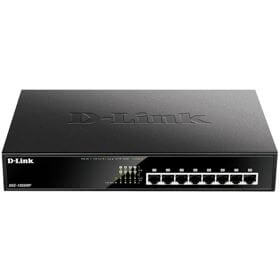 სვიჩი D-Link DGS-1008MP/B1A, 8-Port Gigabit, POE+Switch, Black