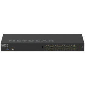 სვიჩი Netgear GSM4230P-100EUS, 24-Port Gigabit, POE+Switch, Black