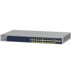 სვიჩი Netgear GS728TPP-300EUS, 24-Port Gigabit, POE+Switch, Grey/Blue