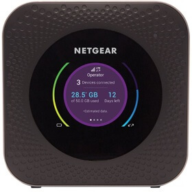 LTE Mobile Router Netgear MR1100-100EUS AIRCARD Nighthawk M1 4G, 1Gbps, Black
