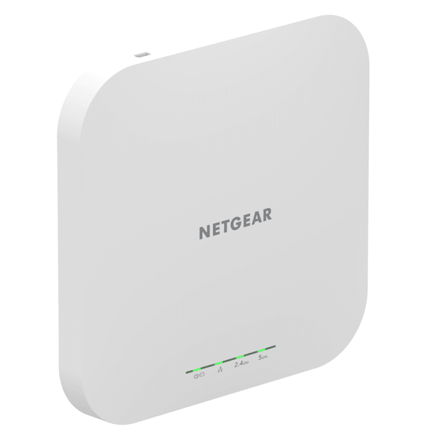 დაშვების წერტილი Netgear WAX610-100EUS AX1800, WiFi 6 Access Point, 1200Mbps, White