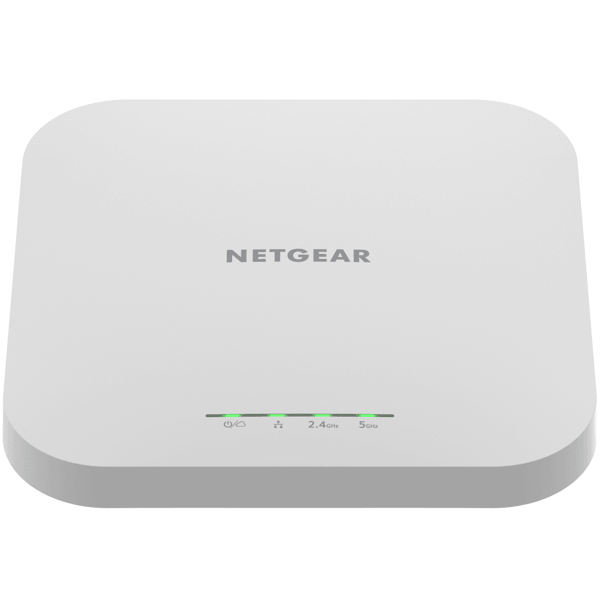 დაშვების წერტილი Netgear WAX610-100EUS AX1800, WiFi 6 Access Point, 1200Mbps, White