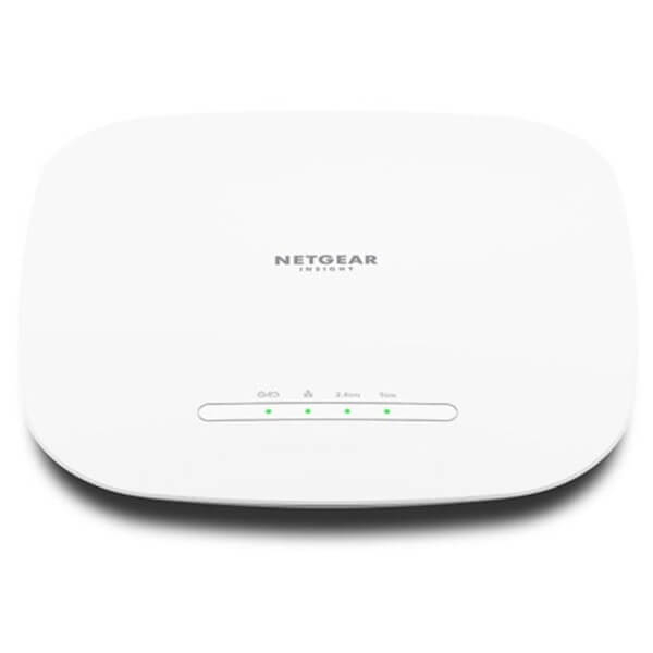 დაშვების წერტილი Netgear WAX615-100EUS AX3000, 2402Mbps, Dual-Band WiFi 6 Access Point, White