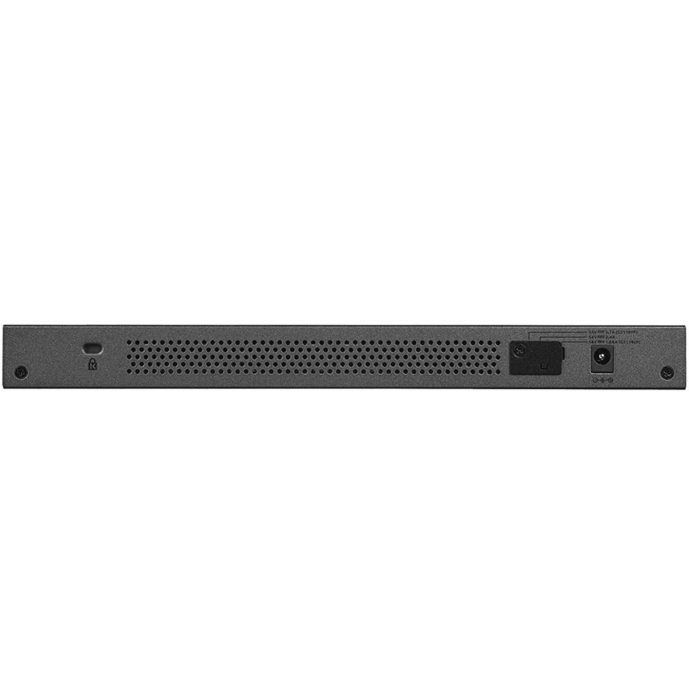 სვიჩი Netgear GS116LP-100EUS, 16-Port Gigabit, PoE+Switch, Black