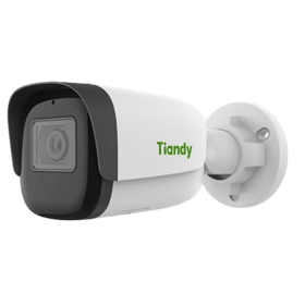 Fixed IR Bullet Camera Tiandy TC-C35WS Spec:I5/E/Y/M/H/2.8mm/V4.1 - Lite Turbo AI+, 5MP, White