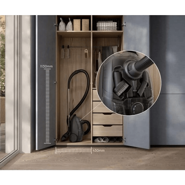 Vacuum Cleaner Electrolux EB51C2DB, 750W, 3L, Blue
