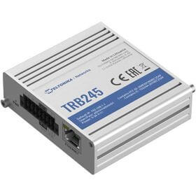 4G Gateway Teltonika TRB245000000 TRB245, Industrial Rugged LTE Gateway, Silver