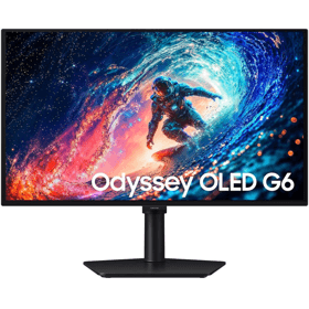 Monitor Samsung LS27HG610SIXCI Odyssey OLED G6, 27", QHD, OLED, HDMI, DP, 3.5mm, Black