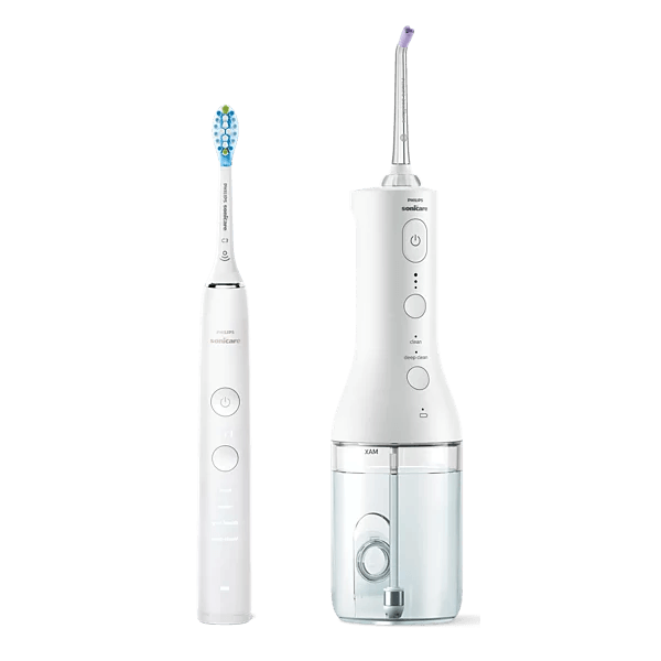 Cordless Power Flosser Philips HX3886/41 Sonicare DiamondClean 9000, White